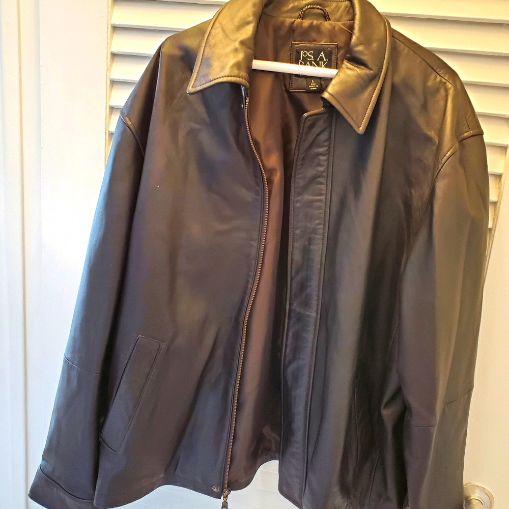 Mens leather jacket